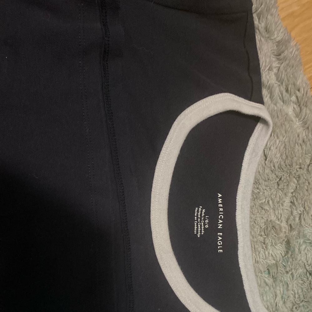 Grey American Eagle Tee